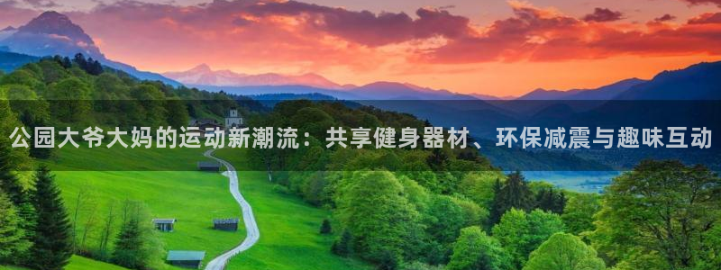 征途国际娱乐网站：公园大爷大妈的运动新潮流：共享健身器材、环