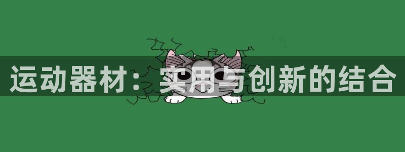 征途国际娱乐代理怎么样：运动器材：实用与创新的结合